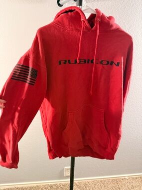 ICON Red Rubicon Graphic Hooded Sweatshirt